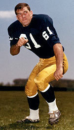 Notre Dame LB Jim Lynch